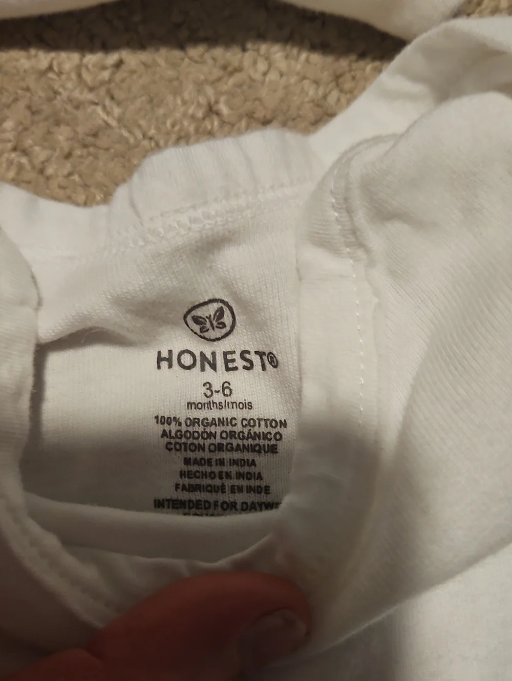 Honest Baby 3-6 Month Onesie Bundle Of 9 (Plus A Bonus Onesie)